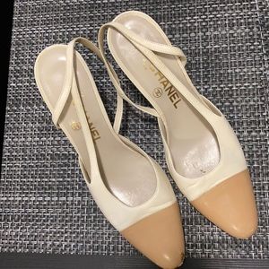 CHANEL sling backs